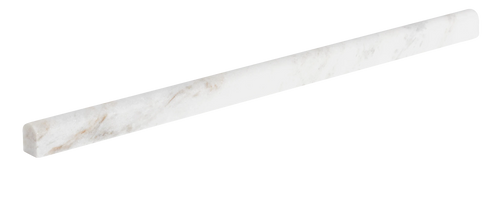 CALACATTA UMBER HONED PENCIL LINER 1/2" X 12"