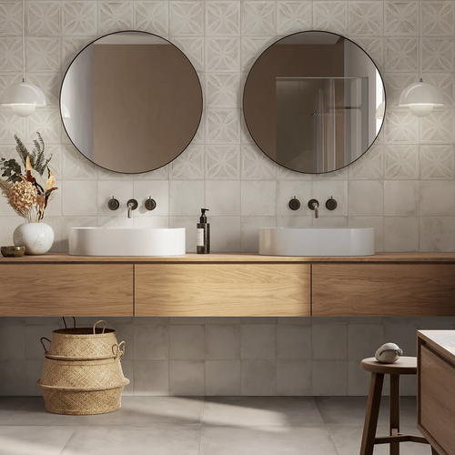 MIRA FIELD TILE 8" X 8"