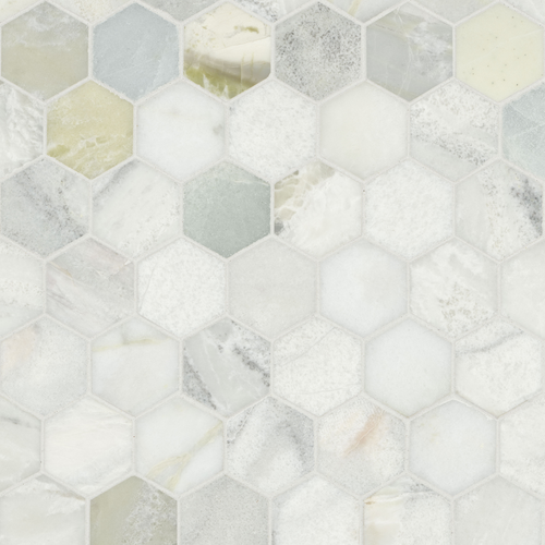 CLOUDLAND 2" HEXAGON POLISHED MOSAIC - SMOT-CLOUDL-2HEXP