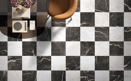 AUREA NERO TRASTEVERE 12" X 12"