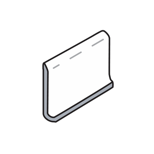 CROSSVILLE CROSS COLORS MINGLES ONYX 6X8 COVE BASE UNPOLISHED