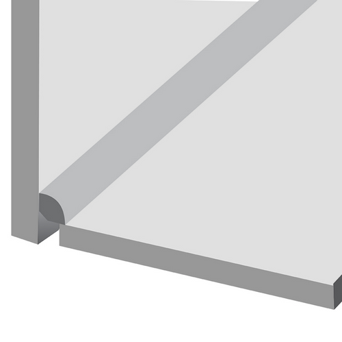 ETERRA WHITE SERIES QUARTER ROUND 94"