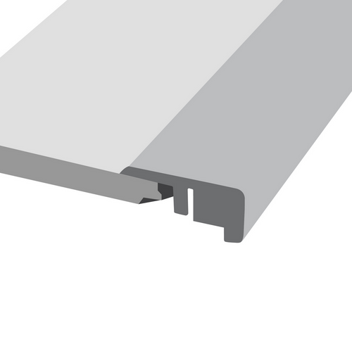 ETERRA WHITE SERIES OVERLAP STAIR NOSE 94"