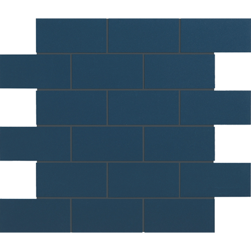 CROSSVILLE RETRO ACTIVE 2.0 ROYAL NAVY 2X4 MOSAIC UNPOLISHED .97 SF/SHT