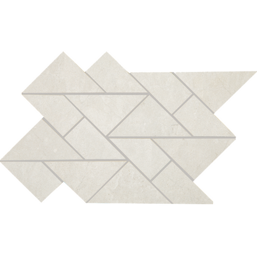 CROSSVILLE PORTUGAL VELHO WHITE MOSAIC UNPOLISHED 0.58 SF/SHT