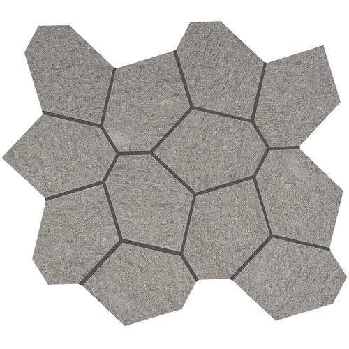 CROSSVILLE CIVILIZATION CURRENCY POLYGON MOSAIC UNPOLISHED 1.07 SF/SHT