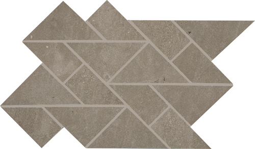 CROSSVILLE PORTUGAL TINTA NEGRA MOSAIC UNPOLISHED 0.58 SF/SHT