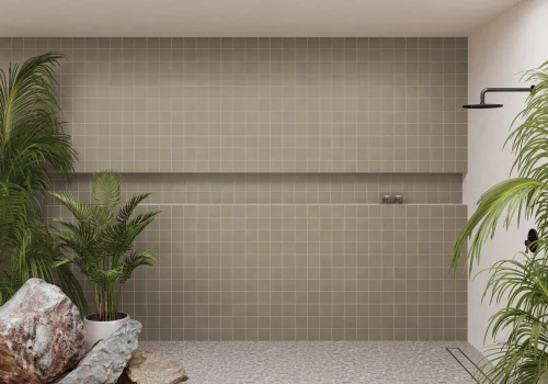 SAHARA MATTE SQUARE MOSAIC 4" X 4" shower bathroom tile
