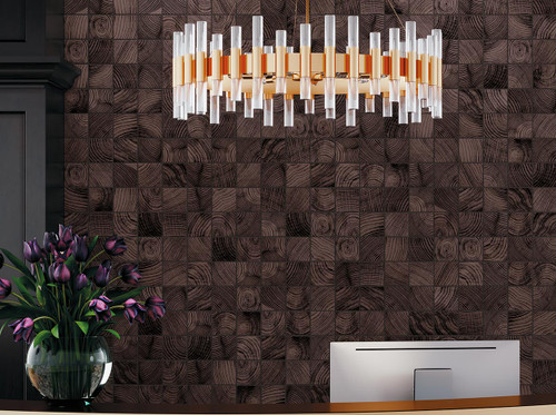 CROSSVILLE CONVERGENCE GLASS ORCHID 4X4 MOSAIC POLISHED - Tile -  UNITED TILE COMPANY