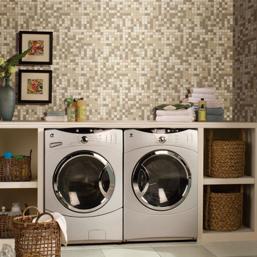 Keystones Matte Windmill Pattern Mosaic 1" x 2"