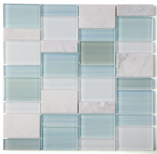 Prime Blue New Mosaic 11.75" x 11.75"