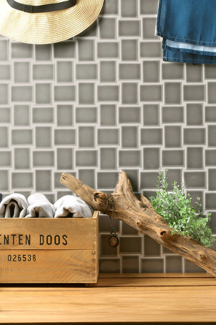 HANAMI GLOSSY 2X3 MOSAIC 9X13 - Tile -  EMSER TILE LLC