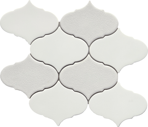 Retro II Cloud Gloss Crackle Mosaic 9" x 10"