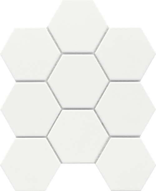 Source Matte 3 Hexagon Mosaic 10" x 12"