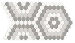 SOHO MATTE HEXAGON PATTERN MOSAIC - Tile -  FLORIDA TILE