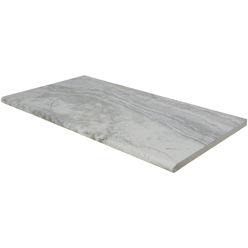 Arterra Argento Travertino 13" x 24" Pool Coping