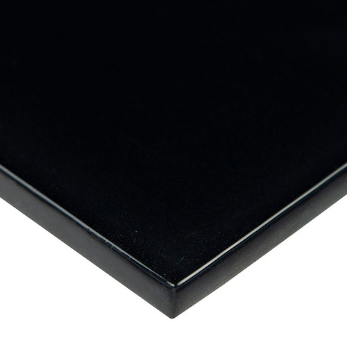 Nero Marquina Glass 3x6x8MM 3" x 6"