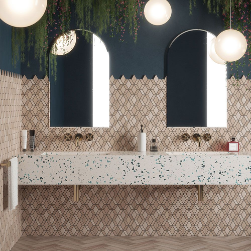Roman Bay Grey Mosaic 10.25" x 11.625"