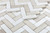 CHEVRON HAISA MOSAIC 11" X 12.5" - Tile -  ELYSIUM TILES INC