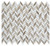 LEAF HAISA MOSAIC 10" X 12" - Tile -  ELYSIUM TILES INC