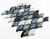 DRAGON SCALE OCEAN MOSAIC 9.75" X 12" - Tile -  ELYSIUM TILES INC