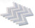 HERRINGBONE CRYSTAL OCEAN MOSAIC 11.25" X 11.25" - Tile -  ELYSIUM TILES INC