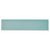 CROSSVILLE CURSIVE SOFT TEAL 1-1/2X6 TRIM GLOSS