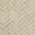 BLENDED MATTE HERRINGBONE MOSAIC 1" X 3"