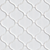 WHITE GLOSSY ARABESQUE 6MM ( 10.95 SF PER BOX )