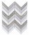 CHEVRON LIVID MOSAIC 10.75" X 12.25" - Tile -  ELYSIUM TILES INC
