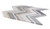 CHEVRON RAVENNA BLUE MOSAIC 11.75" X 12.5" - Tile -  ELYSIUM TILES INC