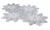 DAISY BLOOM OCEAN MOSIAC 11.75" X 13.25" - Tile -  ELYSIUM TILES INC