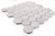 HEXAGON GREY MOSAIC 2" X 2" - Tile -  ELYSIUM TILES INC