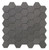 HEXAGON BASALT MOSAIC 2" X 2" - Tile -  ELYSIUM TILES INC