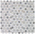 HEXAGON BLUE LARGE MOSAIC 4" X 4" - Tile -  ELYSIUM TILES INC