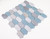 MONTAGE SKY MOSAIC 12.50" X 13.25" - Tile -  ELYSIUM TILES INC