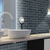 Ornami Gloss Offset Mosaic 2" x 6"