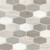 Bellagio Blend Elongated Hexagon Mosaic 10MM