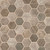 Driftwood Hexagon Mosaic 6MM