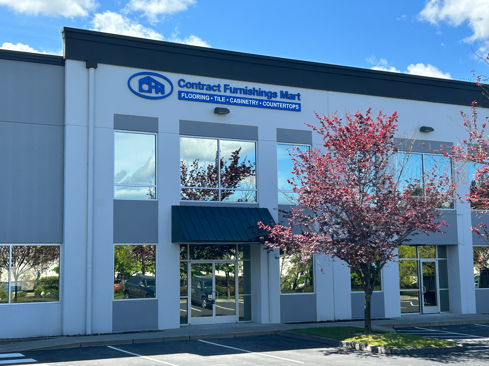 The Lacey flooring showroom storefront