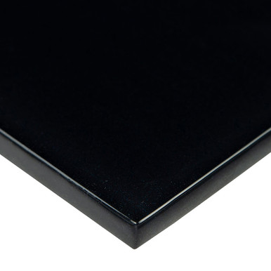 MS INTERNATIONAL INC NERO MARQUINA GLASS 3X6X8MM ( 5 SF PER BOX ...