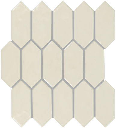 Daltile Artezen Glossy Picket Mosaic 2x5 - 11x12 | Tile