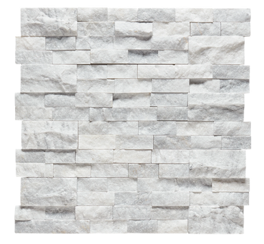 Arizona Tile Sky Blue Split Face 3d Stacked Stone 5-7/8