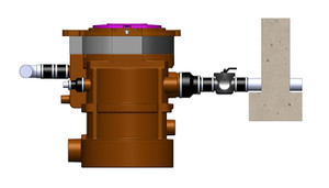 XT6-75, 6 Inch Extension For GL Series Processsor and Lift Station XT6-75, 6 Inch Extension For GL Series Processsor and Lift Station
