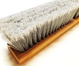 24" Smooth-Surface Push Broom with Two Color Handle