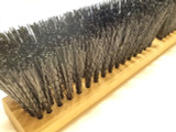 Rough surface push broom head