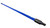 60" Blue Powder Coated Metal Broom Handle with Black Hex Thread (Case of 10)