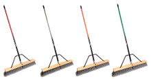 24" push broom