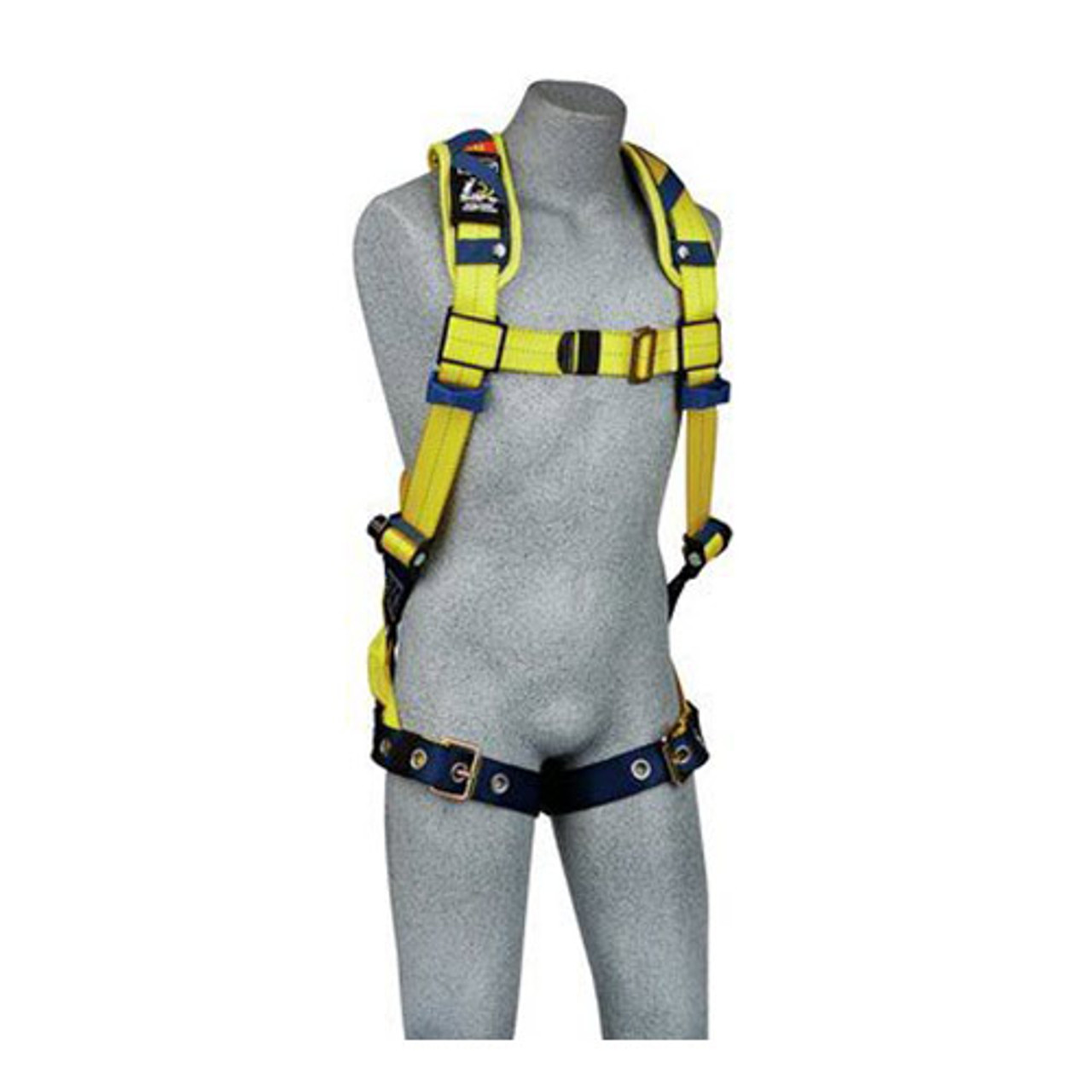 HARNESS DELTA COMFORT VEST STYLE SCAFFOLDING, BACK D-RING, EASY LINK SRL  ADAPTER, TONGUE BUCKLE LEG STRAPS, COMFORT PADDING (SIZE M)  (MMM-1100946-) Ballard Industrial