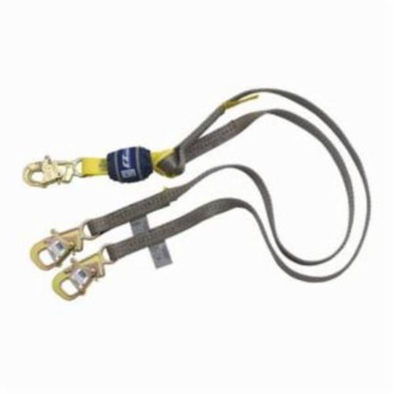 Safety Single Leg Tie-Back Lanyard with Snap hooks both ends